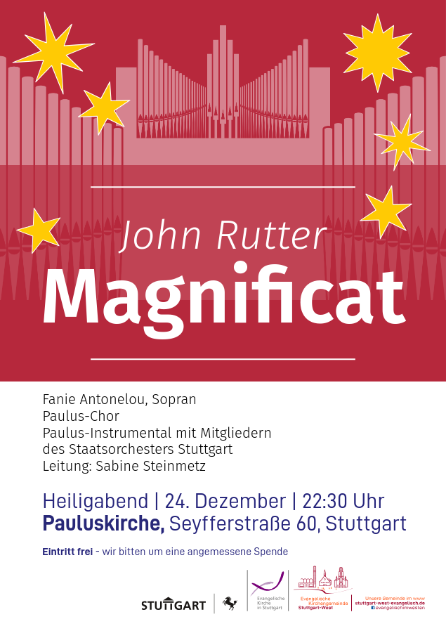 24.12.2024, 22:30 Uhr, Pauluskirche Stuttgart West