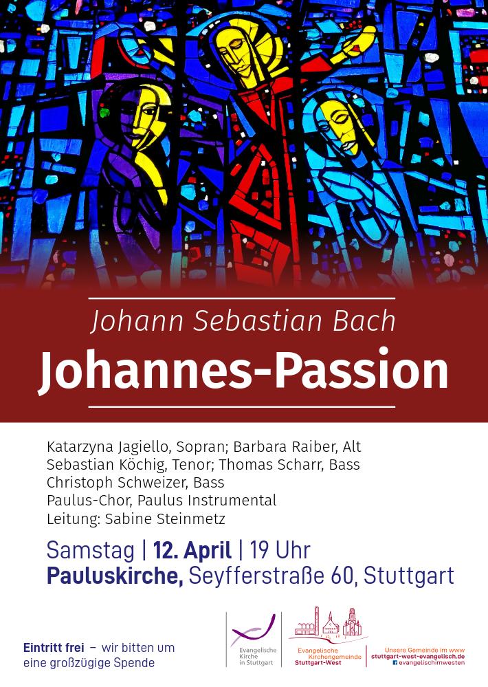 Johannes-Passion am 12.04.2025